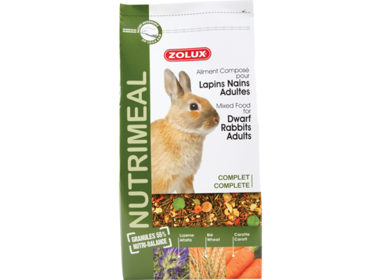 Mieszanka Nutri'Meal Królik dorosły 800 g ZOLUX