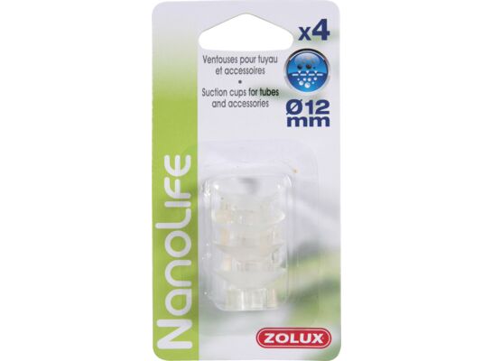 Przyssawki małe do rurek i akcesoriów średnica 12 mm 4 sztuki ZOLUX