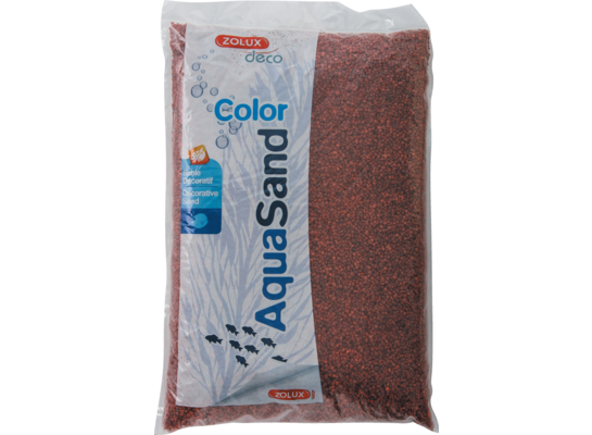 Podłoże akwariowe Aquasand Color czerwień baskijska 5 kg ZOLUX