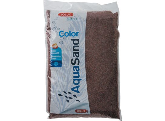 Podłoże akwariowe Aquasand Color brąz kakaowy 5 kg ZOLUX
