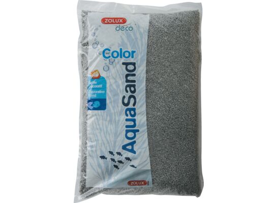 Podłoże akwariowe Aquasand Color pastelowa szarość 5 kg ZOLUX