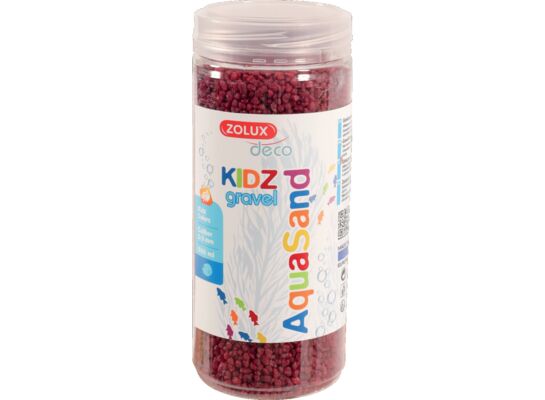 Podłoże akwariowe Aquasand KIDZ Gravel 500 ml kolor czerwony ZOLUX