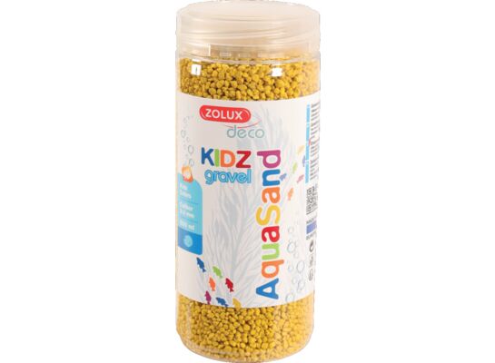 Podłoże akwariowe Aquasand KIDZ Gravel 500 ml kolor żółty ZOLUX