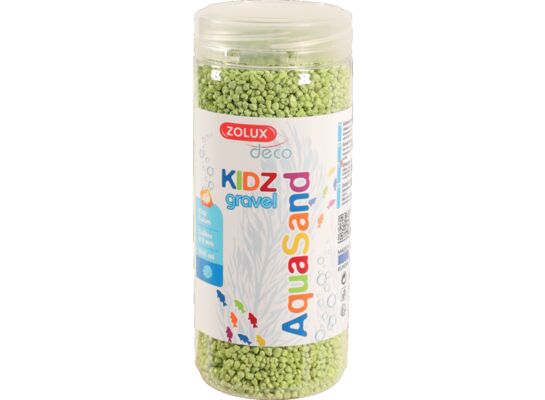 Podłoże akwariowe Aquasand KIDZ Gravel 500 ml kolor zielony ZOLUX