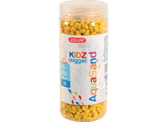 Podłoże akwariowe Aquasand KIDZ Nugget 500 ml kolor żółty ZOLUX