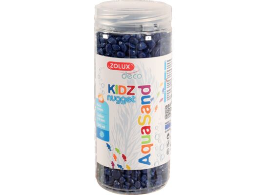 Podłoże akwariowe Aquasand KIDZ Nugget 500 ml kolor niebieski ZOLUX