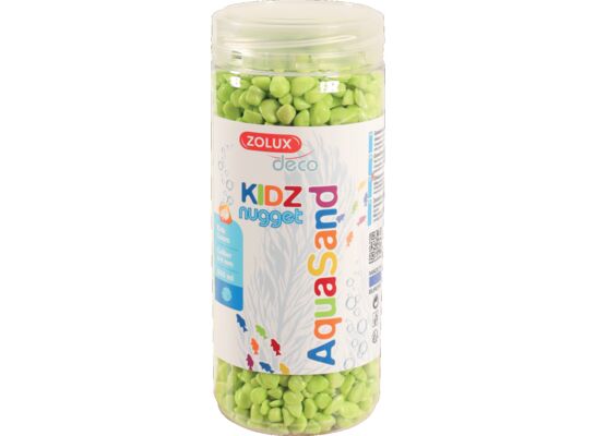 Podłoże akwariowe Aquasand KIDZ Nugget 500 ml kolor zielony ZOLUX