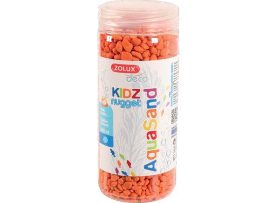 Podłoże akwariowe Aquasand KIDZ Nugget 500 ml kolor pomarańczowy ZOLUX