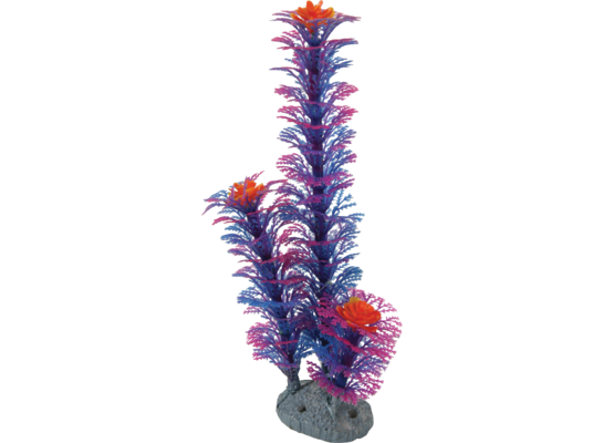 Ozdoba roślina niebieska M 22 cm ZOLUX