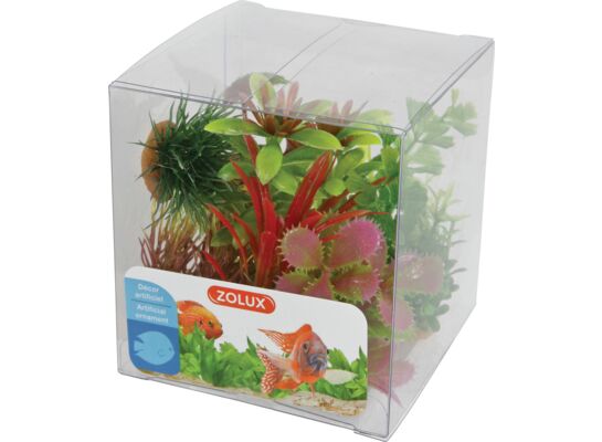 Dekoracje roślinne mix x 6 sztuk zestaw 1 ZOLUX