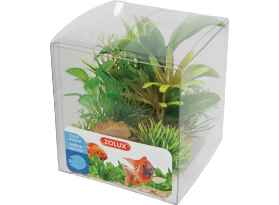 Dekoracje roślinne mix x 6 sztuk zestaw 2 ZOLUX