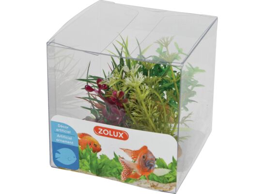 Dekoracje roślinne mix x 4 sztuki zestaw 4 ZOLUX