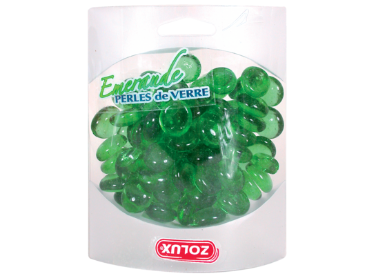Perełki szklane zielone ZOLUX