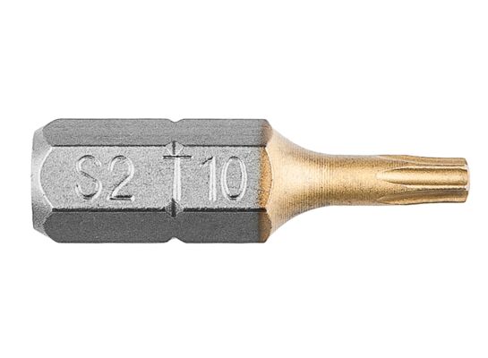 Końcówka wkrętakowa TX10 x 25 mm, 2 sztuki GRAPHITE