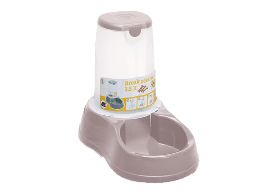Dystrybutor pokarmu BREAK 3,5 l pudrowy róż ZOLUX