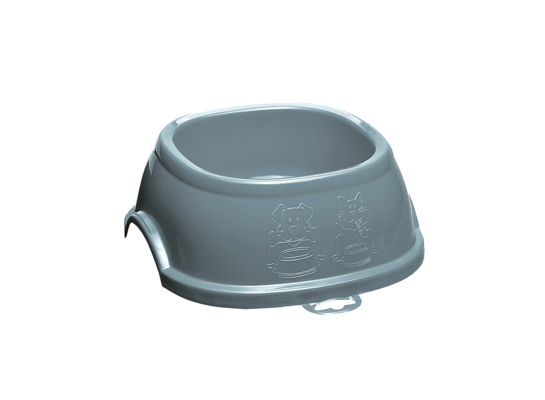 Miska BREAK 1 plastikowa antypoślizgowa 0,4 l niebieski/pudrowy róż ZOLUX