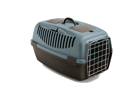 Transporter GULLIVER 3 z metalowymi drzwiczkami niebieski ZOLUX