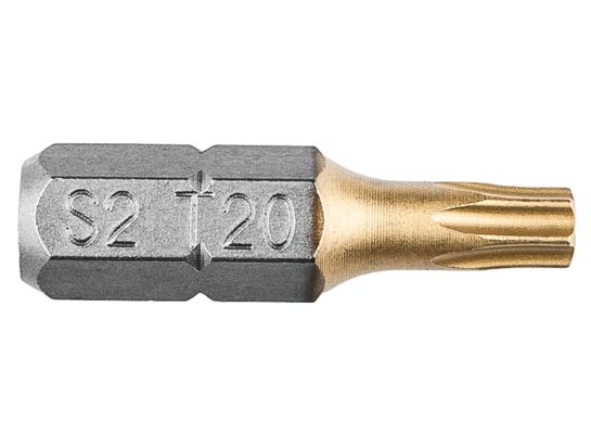 Końcówka wkrętakowa TX20 x 25 mm, 2 sztuki GRAPHITE