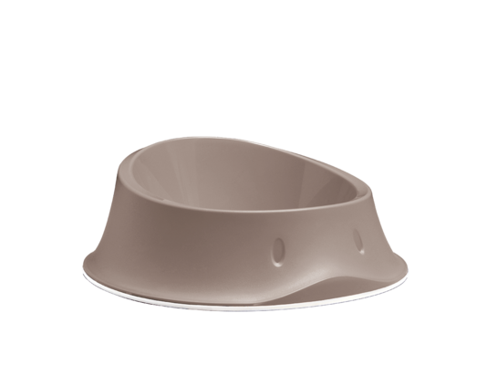 Miska plastikowa SMART 1 l jasnobrązowy ZOLUX