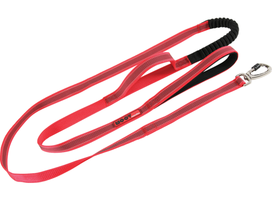 Smycz MOOV z uchwytem czerwony ZOLUX