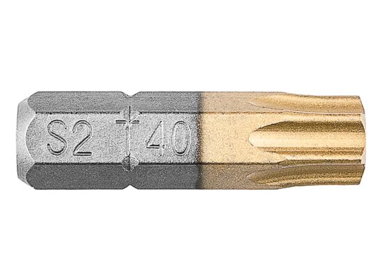 Końcówka wkrętakowa TX40 x 25 mm, 2 sztuki GRAPHITE