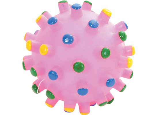 Zabawka winylowa Piłka z wypustkami 7 cm ZOLUX