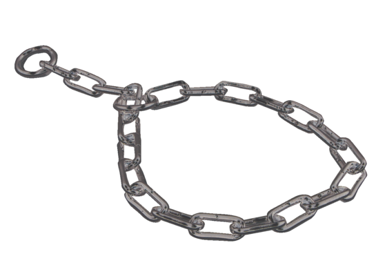 Obroża metalowa zaciskowa gruba 75 cm ZOLUX