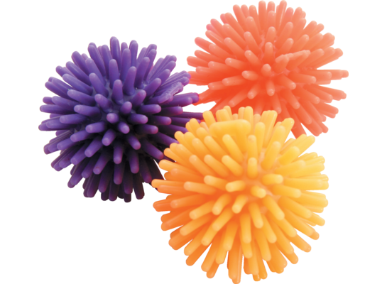 Zabawki dla kota 3 piłki gwiazdki 4 cm ZOLUX