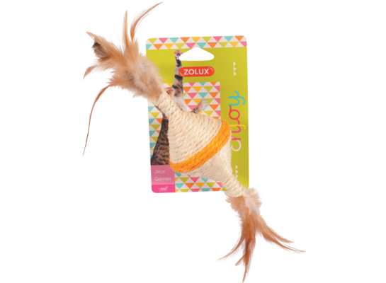 Zabawka dla kota sizal z piórkami ZOLUX