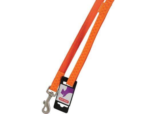 Smycz Mac Leather 10 mm/1,2 m pomarańczowy ZOLUX