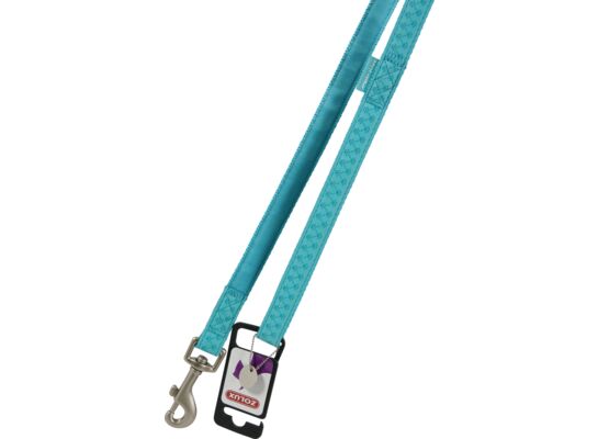 Smycz Mac Leather 10 mm/1,2 m turkusowy ZOLUX