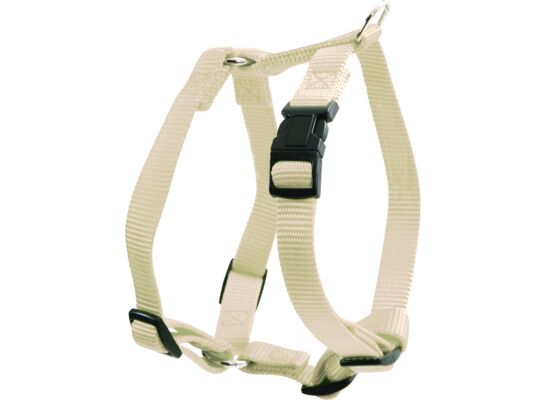 Szelki nylon regulowane 15 mm beżowy ZOLUX