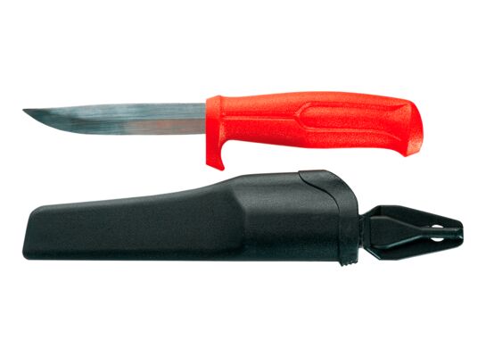 Nóż uniwersalny z plastikową kaburą Top Tools