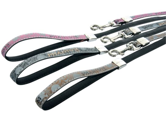 Smycz ENVY PHANTOM 15 mm/1,2 m czarny ZOLUX