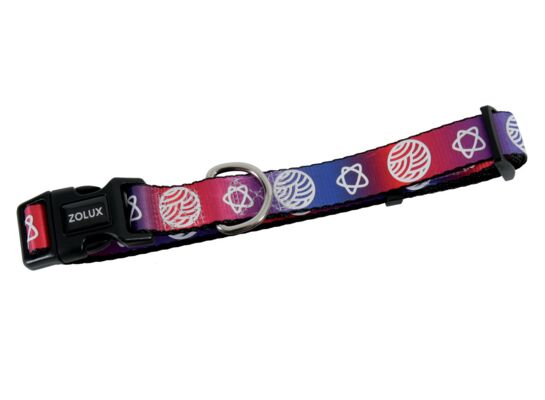 Obroża regulowana NOVA 25 mm fioletowy ZOLUX