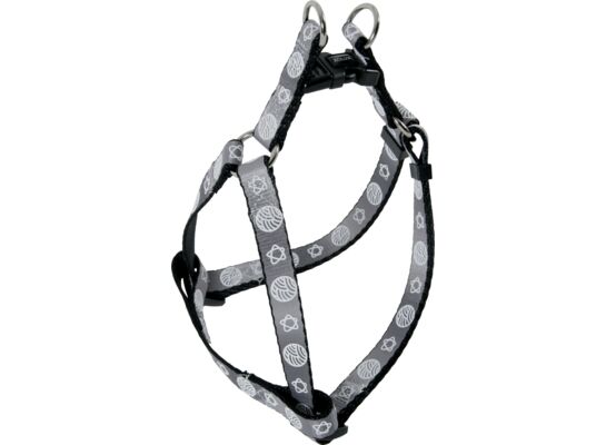 Szelki regulowane NOVA 25 mm szary ZOLUX