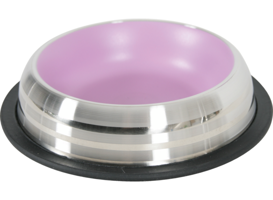 Miska antypoślizgowa inox MERENDA 225 ml różowy ZOLUX