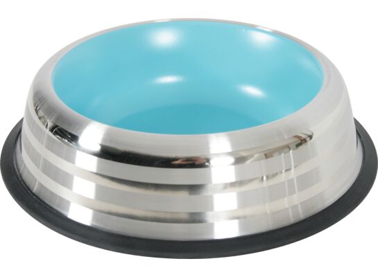 Miska antypoślizgowa inox MERENDA 1 l niebieski ZOLUX