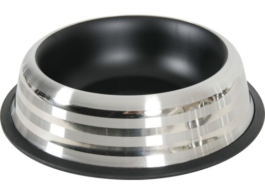 Miska antypoślizgowa inox MERENDA 1 l czarny ZOLUX