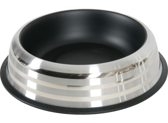 Miska antypoślizgowa inox MERENDA 1,85 l czarny ZOLUX