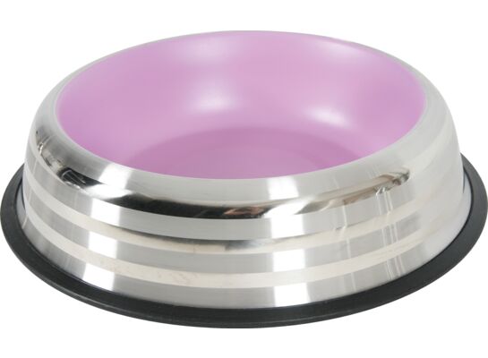 Miska antypoślizgowa inox MERENDA 1,85 l różowy ZOLUX
