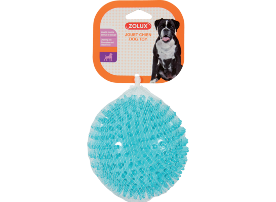 Zabawka TPR POP piłka z kolcami 13 cm turkusowy ZOLUX