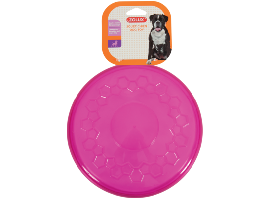 Zabawka TPR frisbee POP 23 cm różowy ZOLUX