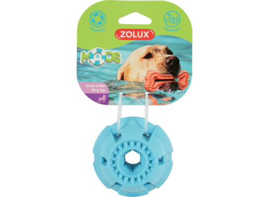 Zabawka TPR MOOS piłka 8 cm niebieski ZOLUX