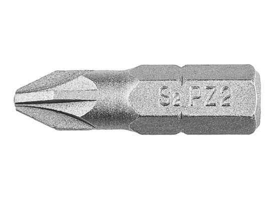 Końcówka wkrętakowa PZ2 x 25 mm, 20 sztuk GRAPHITE