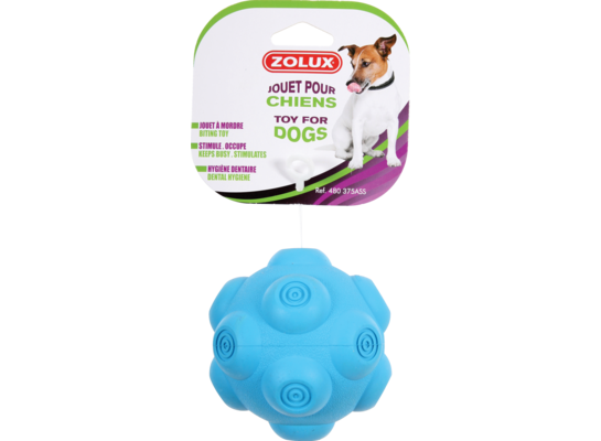 Piłka kauczukowa z dźwiękiem 7,5 cm ZOLUX