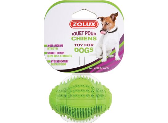 Piłka kauczukowa do rugby Dental 8 cm ZOLUX