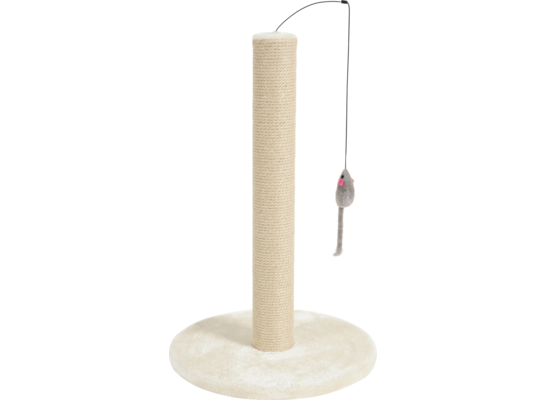 Drapak sizal słupek z zabawką 48 cm szary ZOLUX