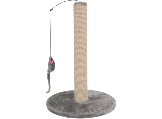 Drapak sizal słupek z zabawką 48 cm beżowy ZOLUX