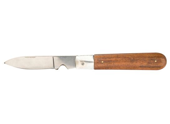 Nóż monterski, drewniane okładki Top Tools
